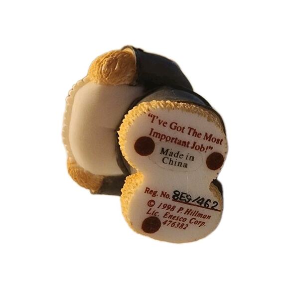 1998 Enesco Cherished Teddies Ring Bearer I've Got The Most Important 476382 - Picture 5 of 5